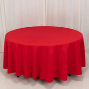 108" Cotton Blend Round Tablecloth for Weddings and Events