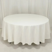 108" Cotton Blend Round Tablecloth for Weddings and Events