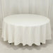 108" Cotton Blend Round Tablecloth for Weddings and Events