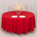 108" Cotton Blend Round Tablecloth for Weddings and Events