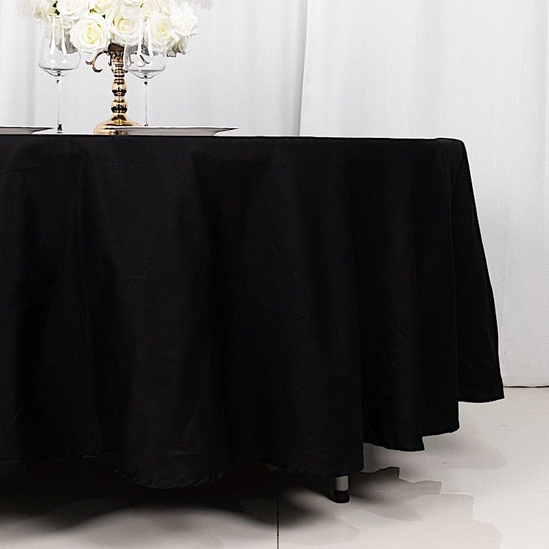 108" High Quality Cotton Round Tablecloth