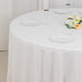 108" High Quality Cotton Round Tablecloth
