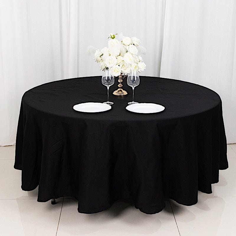 108" High Quality Cotton Round Tablecloth