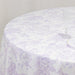 108" Polyester Round Tablecloth for Weddings and Events - French Toile Pattern