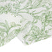 108" Polyester Round Tablecloth for Weddings and Events - French Toile Pattern