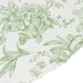 108" Polyester Round Tablecloth for Weddings and Events - French Toile Pattern