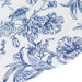 108" Polyester Round Tablecloth for Weddings and Events - French Toile Pattern