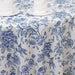 108" Polyester Round Tablecloth for Weddings and Events - French Toile Pattern