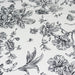 108" Polyester Round Tablecloth for Weddings and Events - French Toile Pattern