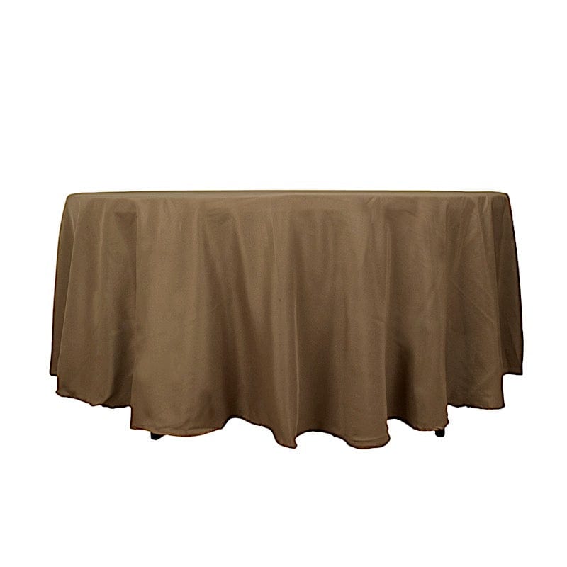 108" Polyester Round Tablecloth Wedding Party Table Linens