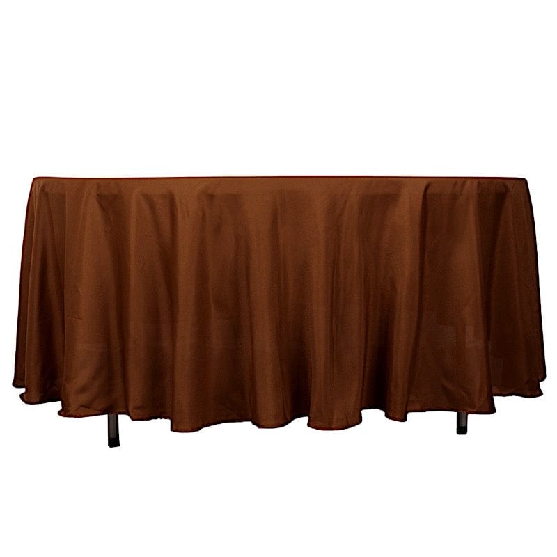 108" Polyester Round Tablecloth Wedding Party Table Linens
