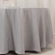 108" Premium Polyester Round Tablecloth Wedding Party Table Linens