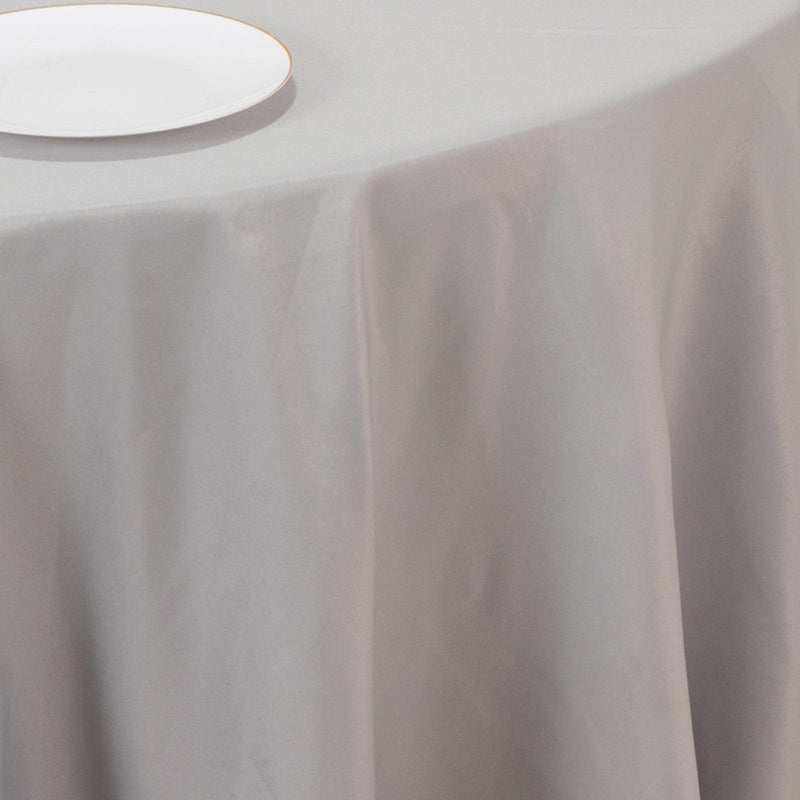 108" Premium Polyester Round Tablecloth Wedding Party Table Linens