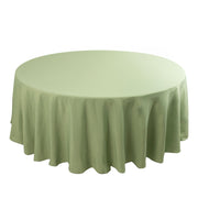 108" Premium Polyester Round Tablecloth Wedding Party Table Linens