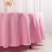 108" Premium Polyester Round Tablecloth Wedding Party Table Linens
