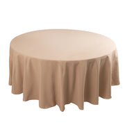 108" Premium Polyester Round Tablecloth Wedding Party Table Linens
