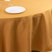 108" Premium Polyester Round Tablecloth Wedding Party Table Linens