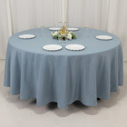 108" Premium Polyester Round Tablecloth Wedding Party Table Linens