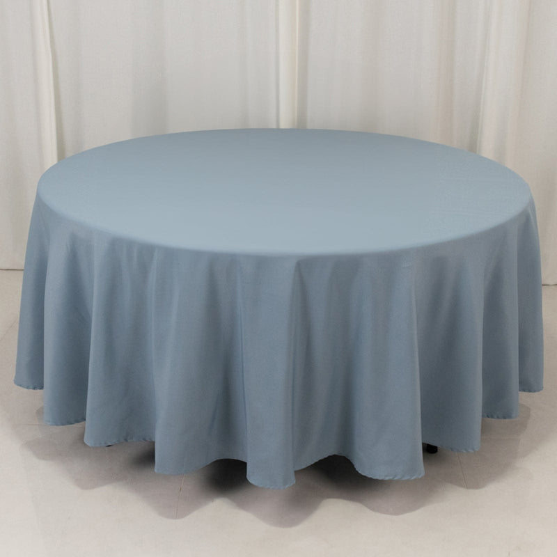 108" Premium Polyester Round Tablecloth Wedding Party Table Linens