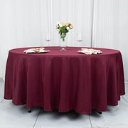 108" Premium Polyester Round Tablecloth Wedding Party Table Linens