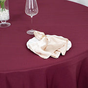 108" Premium Polyester Round Tablecloth Wedding Party Table Linens