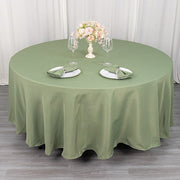 108" Premium Polyester Round Tablecloth Wedding Party Table Linens