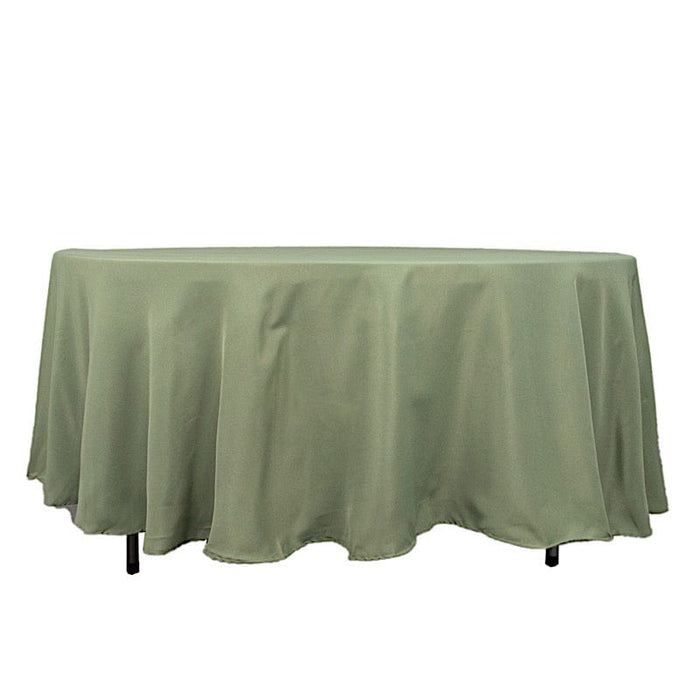 108" Premium Polyester Round Tablecloth Wedding Party Table Linens TAB_108_DSG_PRM