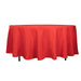 108" Premium Polyester Round Tablecloth Wedding Party Table Linens TAB_108_RED_PRM