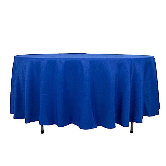 108" Premium Polyester Round Tablecloth Wedding Party Table Linens TAB_108_ROY_PRM
