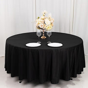 108" Premium Scuba Round Tablecloth