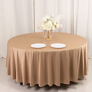 108" Premium Scuba Round Tablecloth