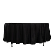 108" Premium Scuba Round Tablecloth TAB_SCUBA_108_BLK
