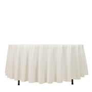 108" Premium Scuba Round Tablecloth TAB_SCUBA_108_IVR