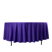 108" Premium Scuba Round Tablecloth TAB_SCUBA_108_PURP