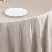 108" Shimmer Scuba Polyester Round Tablecloth