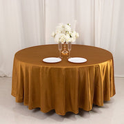108" Shimmer Scuba Polyester Round Tablecloth