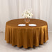 108" Shimmer Scuba Polyester Round Tablecloth