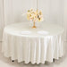 108" Shimmer Scuba Polyester Round Tablecloth
