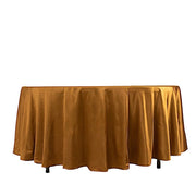 108" Shimmer Scuba Polyester Round Tablecloth TAB_SCUBA_SH_108_GOLD