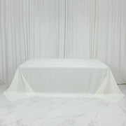 108" x 156" Extra Wide Polyester Rectangular Tablecloth