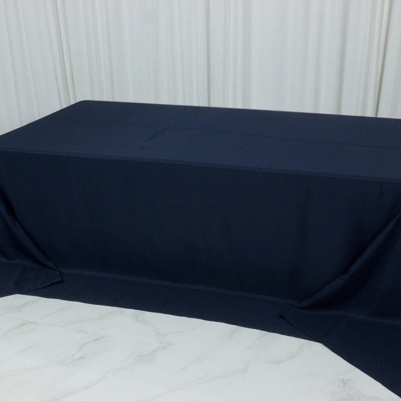 108" x 156" Extra Wide Polyester Rectangular Tablecloth