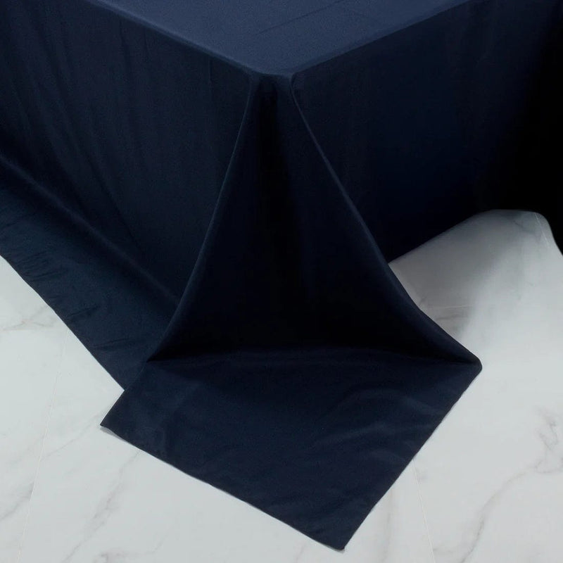 108" x 156" Extra Wide Polyester Rectangular Tablecloth