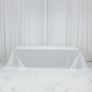 108" x 156" Extra Wide Polyester Rectangular Tablecloth