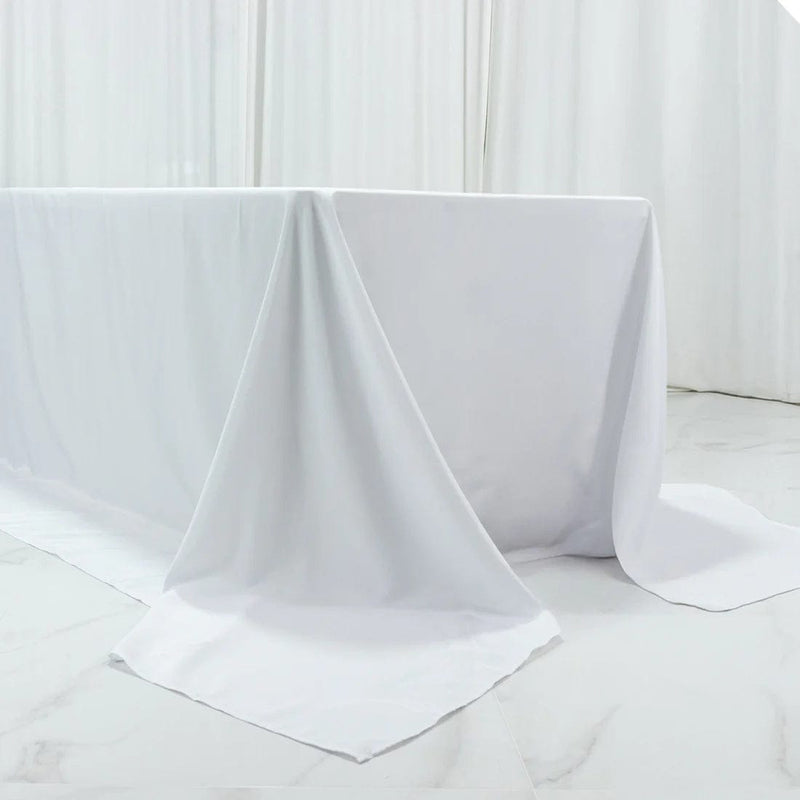 108" x 156" Extra Wide Polyester Rectangular Tablecloth
