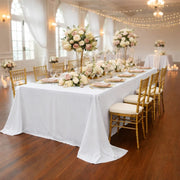 108" x 156" Extra Wide Polyester Rectangular Tablecloth