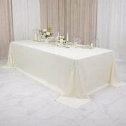 108" x 156" Extra Wide Scuba Polyester Rectangular Tablecloth