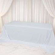108" x 156" Extra Wide Scuba Polyester Rectangular Tablecloth