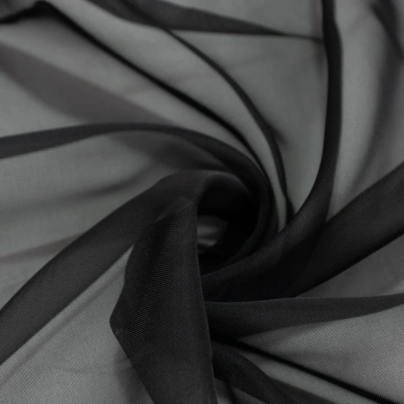 10ft x 10ft Chiffon Sheer Backdrop Curtain Panel Draping Fabric