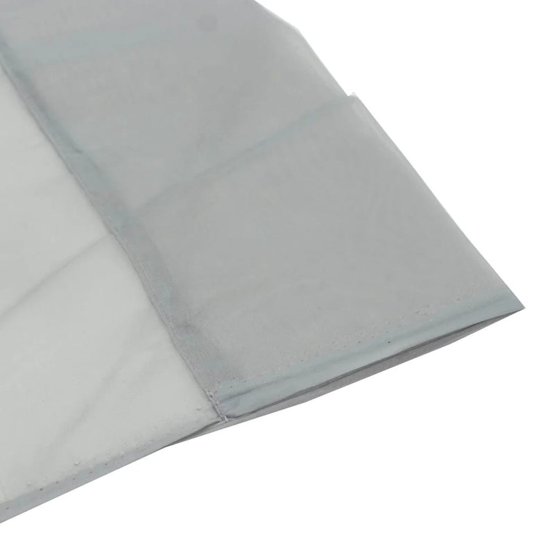 10ft x 10ft Chiffon Sheer Backdrop Curtain Panel Draping Fabric