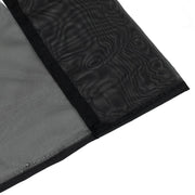 10ft x 12ft Chiffon Sheer Backdrop Curtain Panel Draping Fabric
